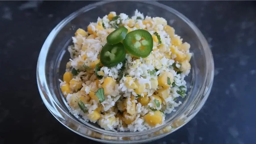 corn and coconut salad