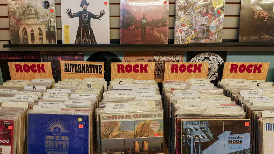 Rock songs CD & vinyl