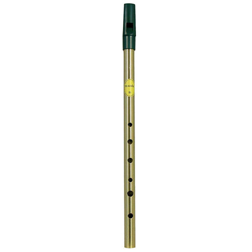 Tradition Feadog Brass Flute Whistle Tuned D