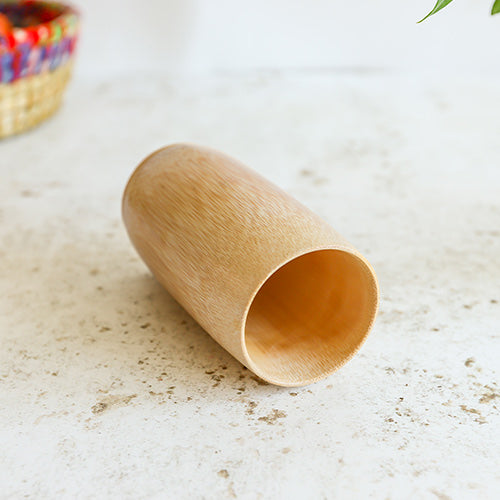 Natural Bamboo Drinking Cup Interior