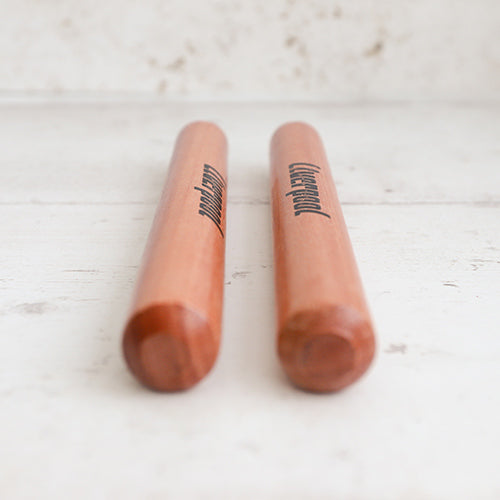 Side of Liverpool Wooden Claves Pair