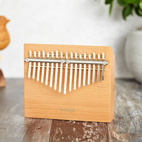 17 note solid wood magadi kalimba