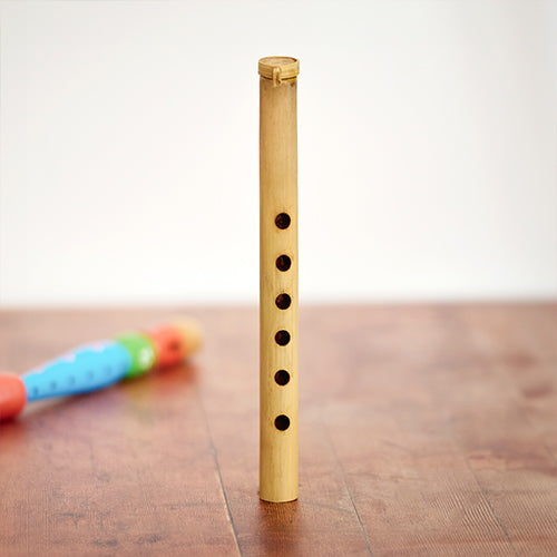 Small traditional Gamelan Suling flute from Indonesia