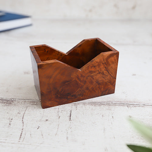 Thuya  business Wooden card holder 