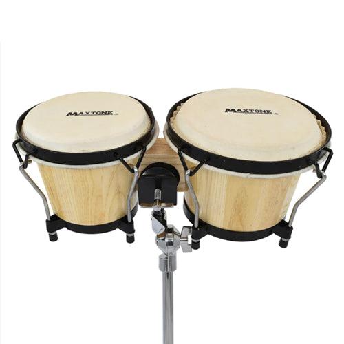 bongos on bongo stand 