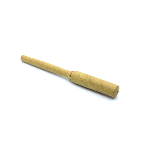 Solid wood beater for fish guiro tone block