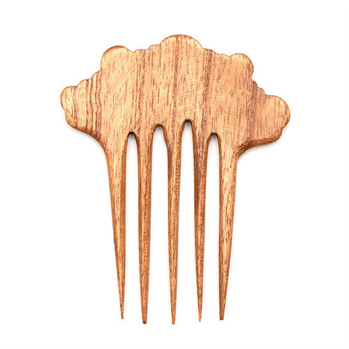 solid wood hair prong