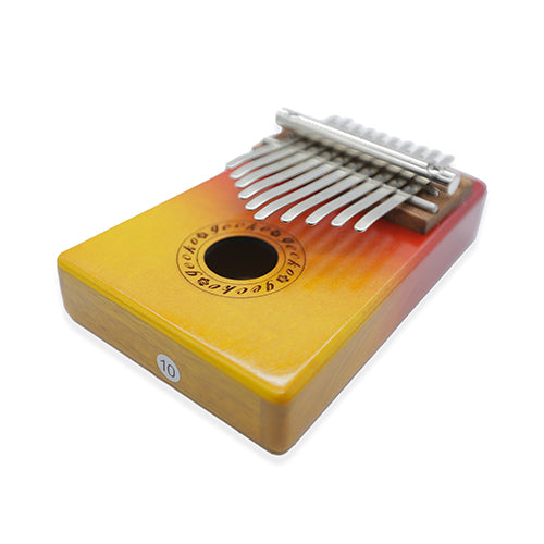 10 note gecko kalimba plucked instrument