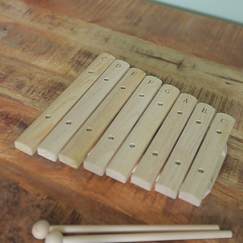 Zibo Wooden Xylophone percussion instrument sound demonstration