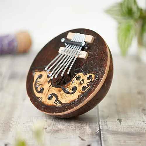 coconut thumb piano kalimba