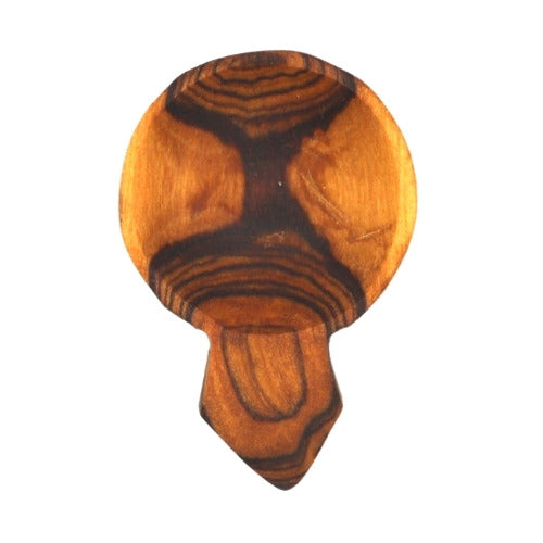 Handmade olive wood spice spoon