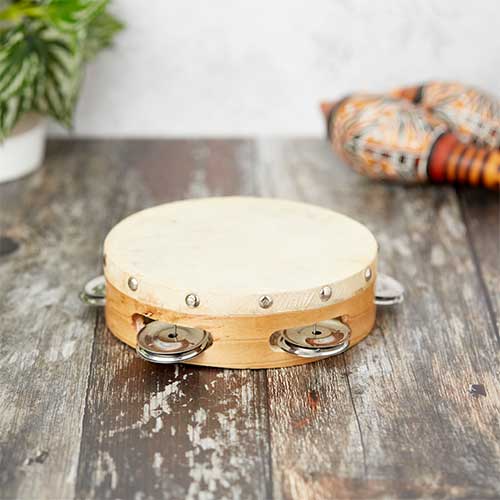 Small goat hide tambourine Drum